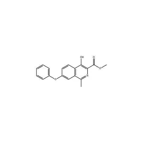 4-Hydroxy-1-methyl-7-phenoxy-3-isoquinolinecarboxylic Acid Methyl Ester 1421312-34-6