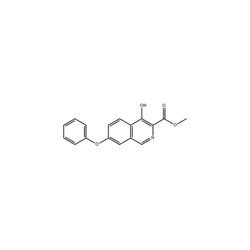 4-hydroxy-7-phenoxyisoquinoline-3-carboxylic acid methyl ester (1455091-10-7)