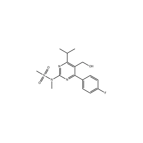 N-(4-(4-fluorophenyl)-5-(hydroxymethyl)-6-isopropylpyrimidin-2-yl)-N-methylmethanesulfonamide (147118-36-3)