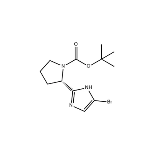 (S)-tert-butyl 2-(5-bromo-1H-imidazol-2-yl)pyrrolidine-1-carboxylate (1007882-59-8)